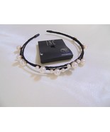 INC Gold-Tone Sim. Pearl Fabric Headband T126 $19 - $7.59
