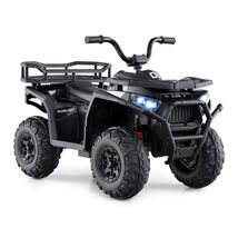 24V Kids Ride on Electric ATV Quad Car with Realistic Sounds and LED Lig... - $207.50