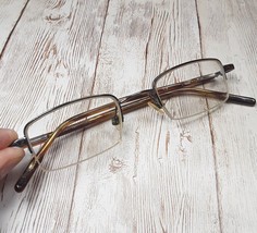 BCBGMAXAZRIA Gunmetal w/ Tortoise Brown Eyeglasses FRAMES - Northside - £31.34 GBP