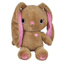 Build A Bear Green Kabu Pawlette Bunny Brown Pink Babw Stuffed Animal Plush Toy - £14.98 GBP