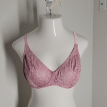 38C Avon Intimates Sexy Lacy Bra ~ Pink ~ Adjustable Straps ~ Underwired  - $18.89