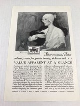 General Motors Body By Fisher Vtg 1929 Print Ad Advertising Art - £7.77 GBP