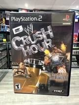 WWE Crush Hour (Sony PlayStation 2, 2003) PS2 CIB Complete Tested! - £12.05 GBP