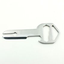 New Steel EDC Gaer Multi Tool Bottle Opener Outdoor Camping Pocket Gear ... - $4.92