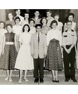1954 Real Photo Installation Of New Union Officers Pennsylvania June 9 E88A - $49.99