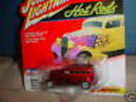 JOHNNY LIGHTNING 1933 PANEL DELIVERY RED HOT RODS MIP FREE USA SHIPPING - $11.29