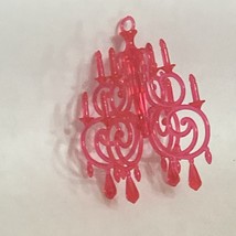 Barbie Glam House Home Dollhouse Replacement Chandelier light plastic - $252.74 MXN