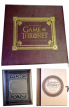 InsideHBO&#39;s Game of Thrones Deluxe Book &amp; Storyboard Book &amp; Map Boxed Set 2012 - £51.90 GBP