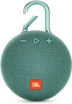 JBL Clip 3, River Teal - Waterproof, Durable &amp; Portable Bluetooth Speaker - Up - £46.46 GBP