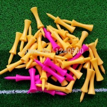 Free Shipping 100 pcs/bag orted 59mm Plastic Step Down Golf Tees Height Control, - £86.94 GBP