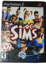 The Sims (Sony PlayStation 2, 2004) PS2 Game and Case Blue Disk - £7.50 GBP