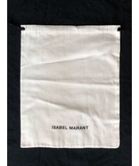 Isabel Marant dust bag cover white drawstring 14.25 x 11.5 in. - £10.11 GBP