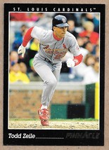 1993 Pinnacle #205 Todd Zeile St. Louis Cardinals - £1.17 GBP