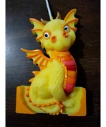 Yellow Dragon Birthday Cake Candle Topper 4.5 Inch Tall - €13,72 EUR