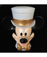 Vintage Mickey Mouse Handle Mug w Flip Top Lid Souvenir Mickey on Ice 6&quot;... - $25.79 CAD