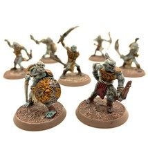 Grut Orcs 7 Painted Miniatures Maliddon’s Prophecy Warriors Heroscape - £97.73 GBP