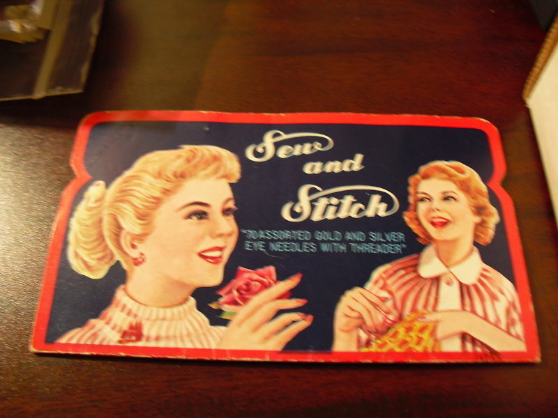 Vintage Sew and Stitch Needle Case JAPAN LOOK - $14.85