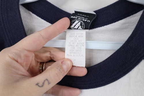 Vtg 90s Mens M University of San Diego Baseball 3/4 Sleeve Raglan T-Shirt USA Item image 10