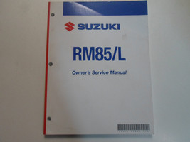 2007 Suzuki RM85/L RM 85/L Propriétaires Service Réparation Manuel OEM - $23.98