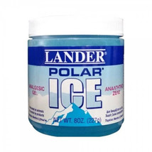 CRYOTHERAPY Lander Polar Ice Analgesic, Gel, 227gr For pains: muscles, joints - $27.89