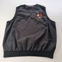 Vtg Divots Premium Alabama &amp; Auburn Dogfight Mens Black Pullover V-Neck ... - €14,82 EUR