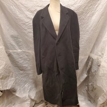 London Fog Men&#39;s Black Coat with Buttons - £69.78 GBP