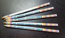 Smurfs Vintage 1983 My Smurfy Rainbow Pencil Wallace Berrie &amp; Co Japan Lot Of 5 - £46.59 GBP