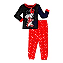 Minnie Mouse Disney Cotton Snug-Fit Pajamas Sleepwear Set Toddler&#39;s Size 2T $20 - £9.61 GBP
