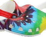 CROCS CLASSIC TIE DYE CLOGS BABY/TODDLER SIZE C9 NEW 205451-90H - £19.63 GBP