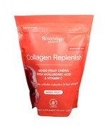 Collagen Replenish Mixed Fruit 60 Soft Chews with Hyaluronic Acid &amp; Vita... - £15.58 GBP