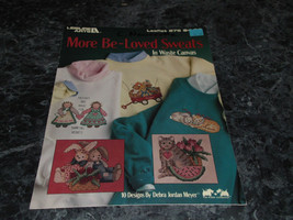 More Be Loved Sweats in Waste Canvas by Debra Meyer Leaflet 875 Leisure Arts - £2.35 GBP