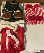 Lot Of 3 The World of Teddy Ruxpin Bear Outfits hiking Sleeping Winter N... - $980.83 MXN