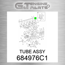 684976C1 Tube Assy Fits International Truck (New Oem) - £81.37 GBP