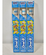 Vintage Oral-B Rugrats Toothbrush Lot Soft Straight Tommy Chuckie &amp; Ange... - $9.95