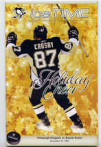Pittsburgh Penguins Ice Time Programs 2007 Mellon Arena Crosby Malkin Excellent! - £4.71 GBP