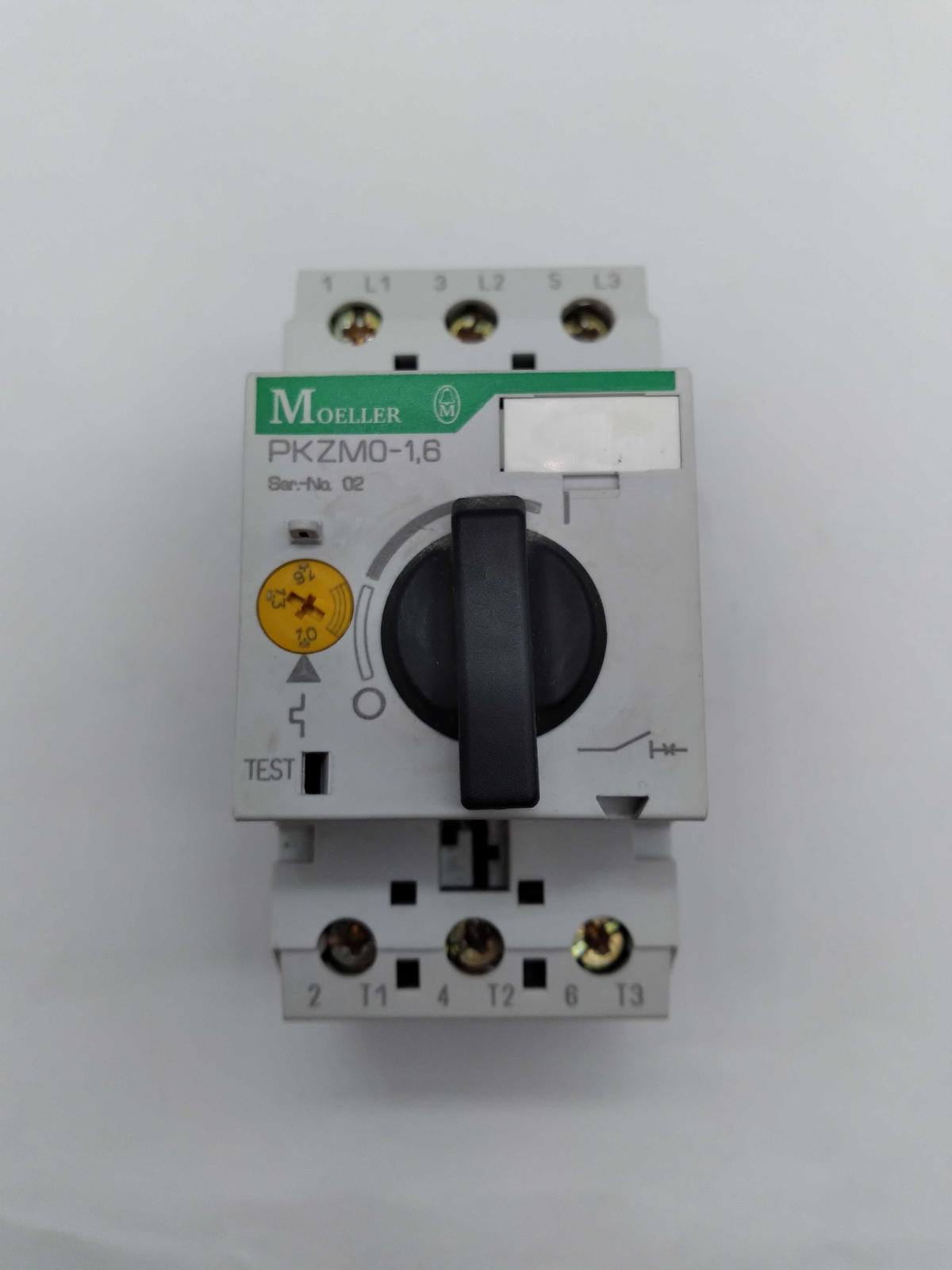  Moeller PKZM0-1.6 CIRCUIT BREAKER PKZ SERIES MOTOR PROTECTIVE 3-PHASE  - $14.00