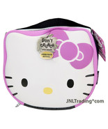Thermos Hello Kitty Head Shaped Single Compartment Soft Insulated Lunch Bag - £19.54 GBP