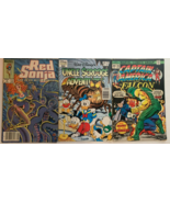 3 Issue Comic Book Lot: Captain America and the Falcon, Red Sonja, Uncle... - $12.86