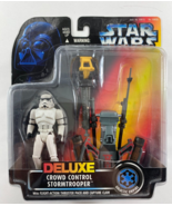 Storm Trooper Deluxe Crowd Control Kenner 1996 Star Wars Thruster Pack Claw - £19.70 GBP