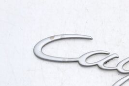 03-10 PORSCHE CAYENNE S TRUNK REAR EMBLEM BADGE E6387 image 2