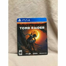 Shadow of The Tomb Raider PS4 Limited Steelbook Edition Playstation4 2018 CIB - $29.70