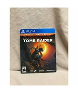 Shadow of The Tomb Raider PS4 Limited Steelbook Edition Playstation4 201... - £23.46 GBP