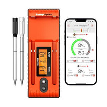 500FT Bluetooth Food Thermometer for Cooking with LCD-Enhanced - £332.77 GBP