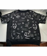 Champion Reverse Weave Pullover King of the Sweatshirt Black AOP Spellou... - $25.72 CAD