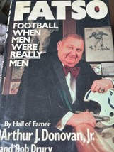 Fatso: Football When Men Were Men Art Donovan Hardcover Baltimore Colts EX-LIB - £18.29 GBP