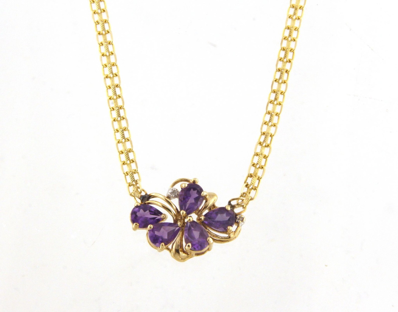 3.5mm Women&#39;s Necklace 14kt Yellow Gold 436577 - £560.97 GBP