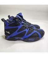 Reebok Kamikaze 1 Blue Black Retro Shawn Kemp Men&#39;s Size 10 - £60.33 GBP