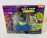 Teenage Mutant Ninja Turtles Shampoo Soap &amp; Scrub Boys Gift Bath Set - £10.23 GBP