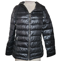 Black Lightweight Premium Down Coat Size Small - £35.56 GBP