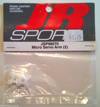 Jr Sport Micro Servo Arm (2) Part JSP98070 Rc Part New - £2.25 GBP